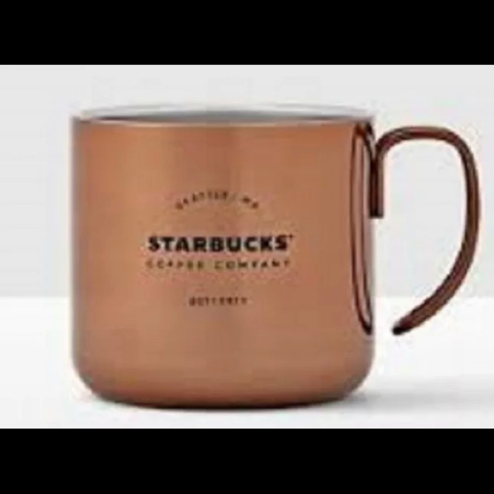 Starbucks Copper Mule Mug New Bronze Rare Cup